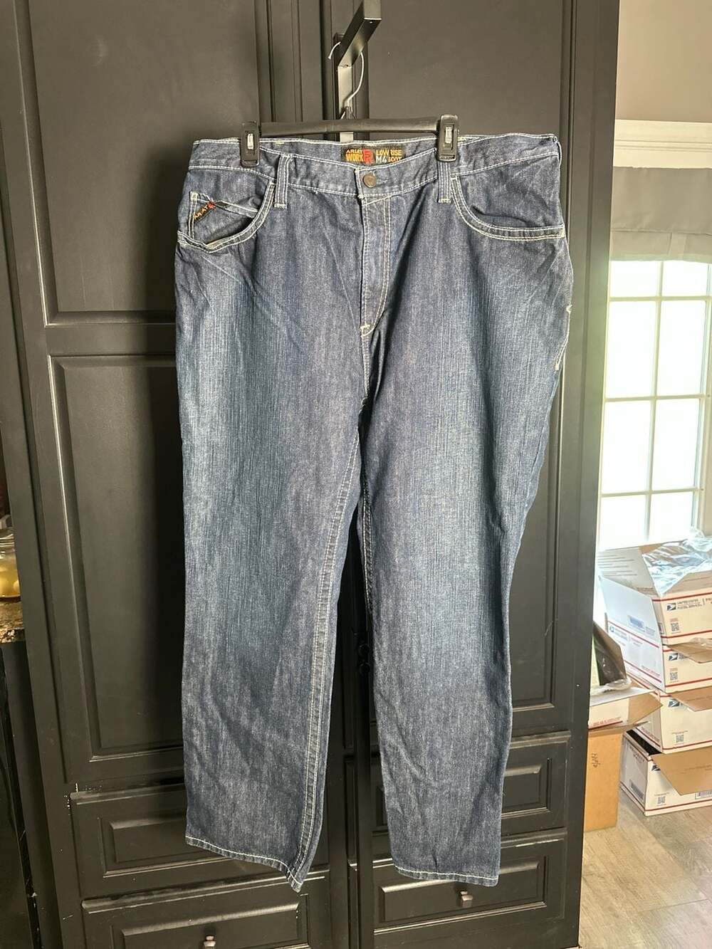 Ariat Work FR M4 Low Rise Boot Cut Jeans 42x32